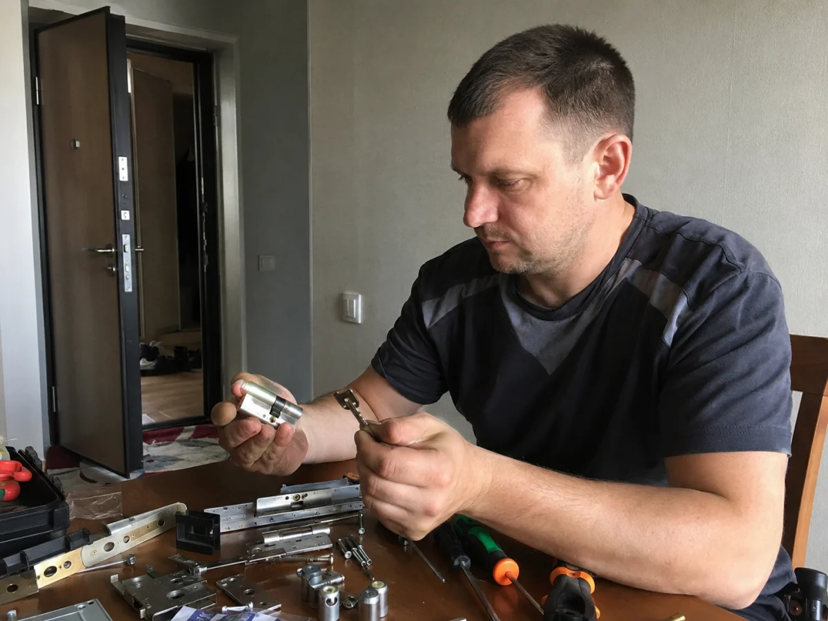 Перекодировка замка — работа мастера